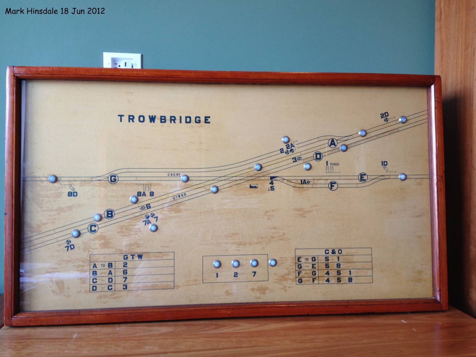 Trowbridge Tower Model Board